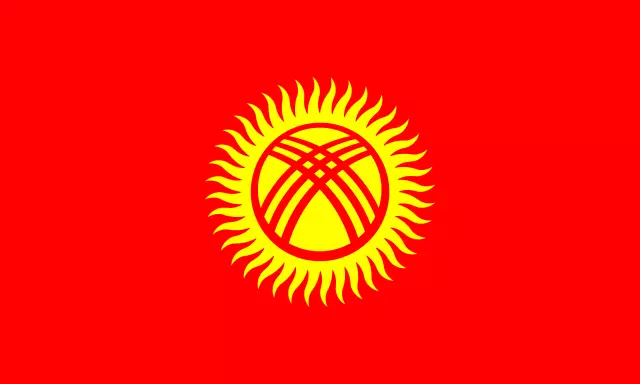 Flag of Kyrgyzstan