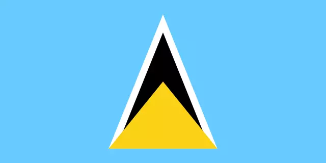 Flag of Saint Lucia