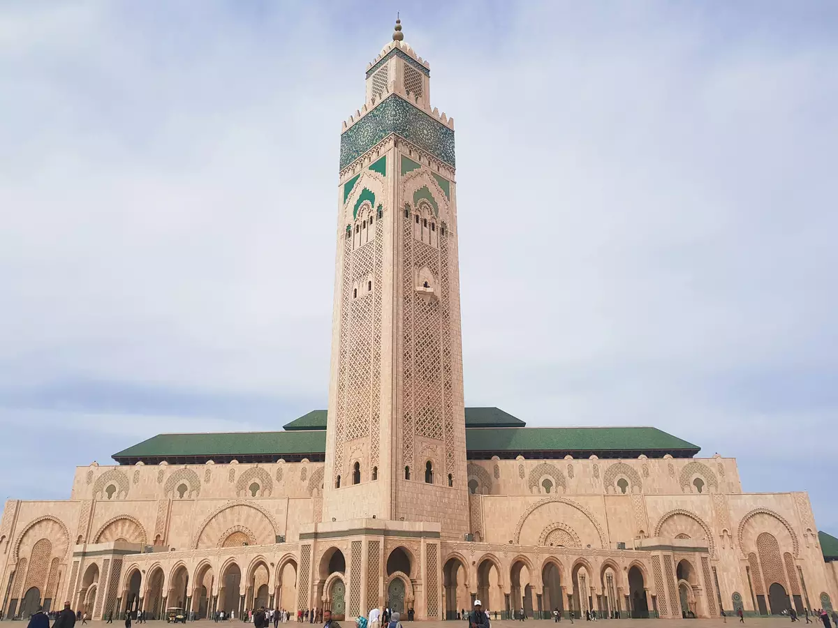 Hassan II Mosque in Casablanca, Morocco