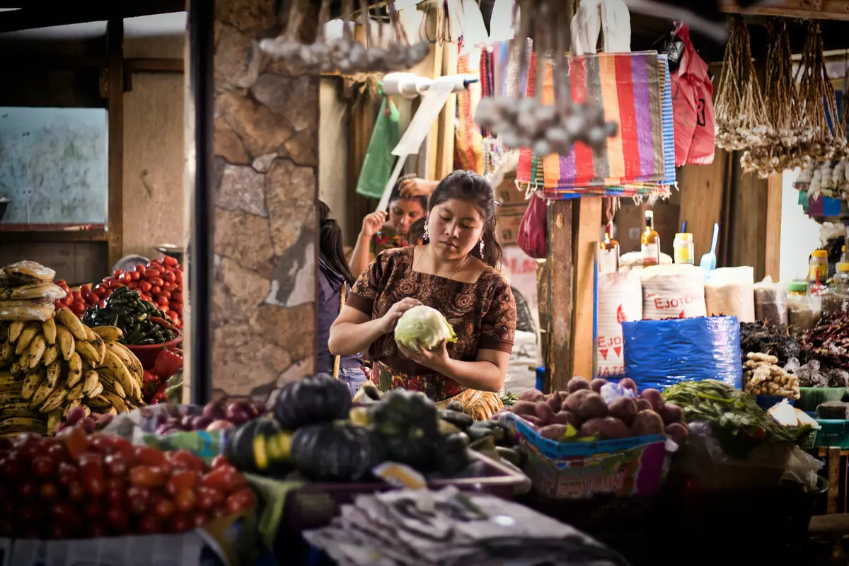 Market in Guatemala