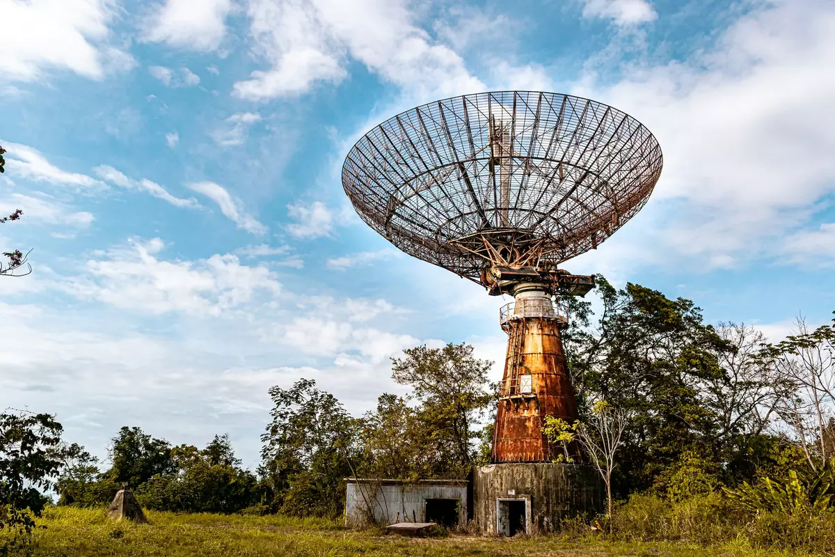 Historic site of the US Military Tracking Station in Chaguaramas