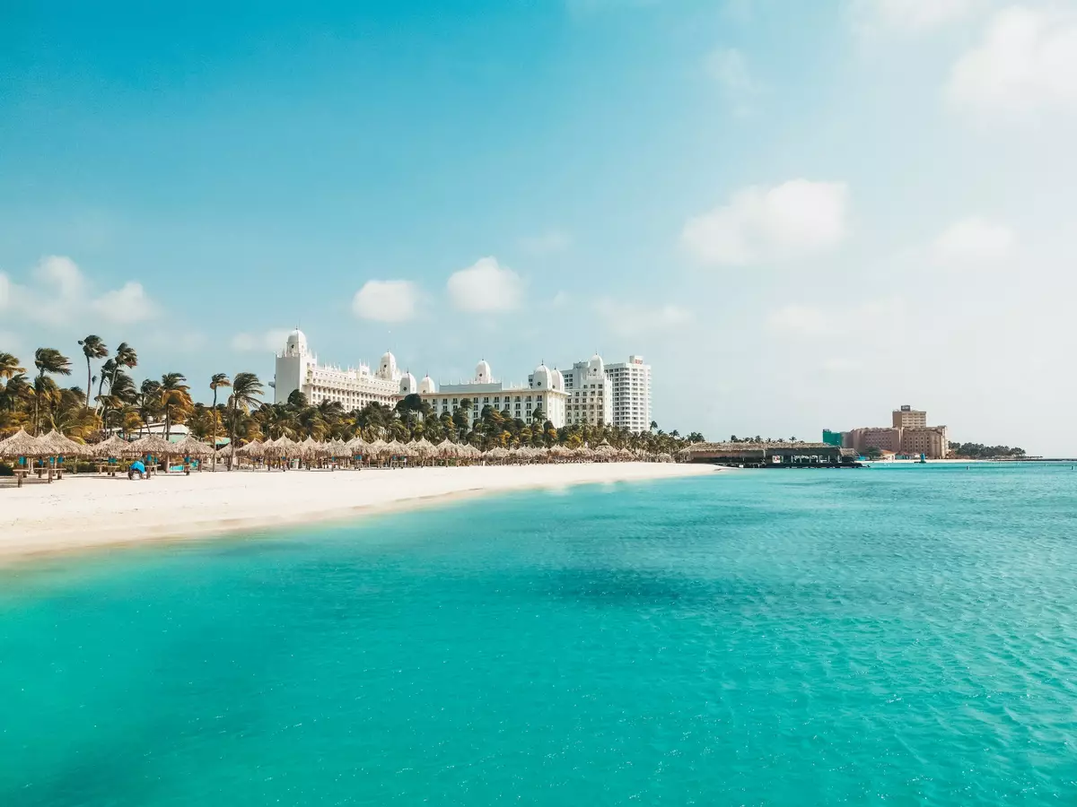 Beach in Aruba