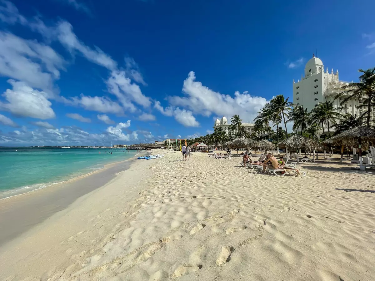 Beach on Aruba