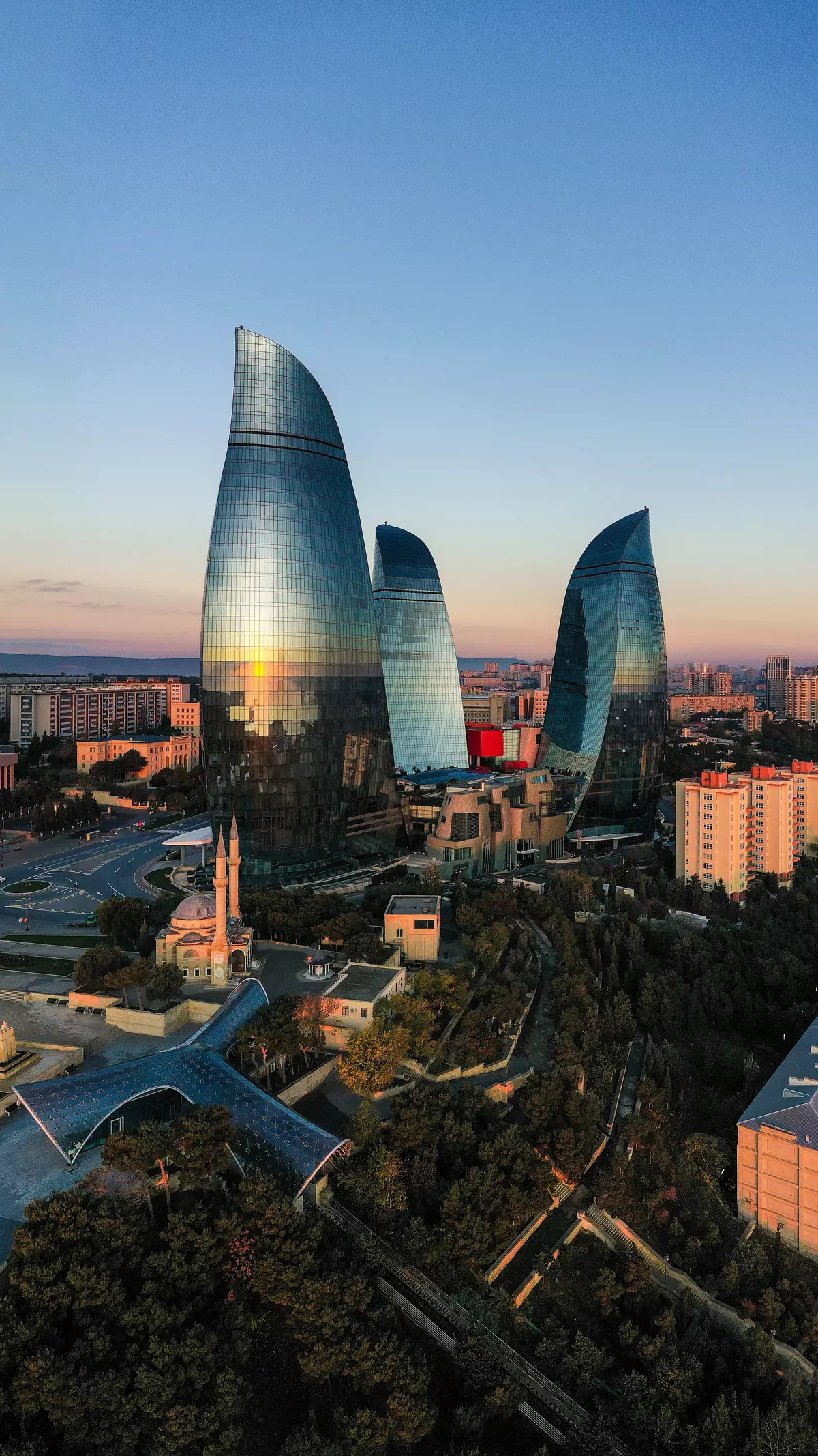 Flame Towers, Baku