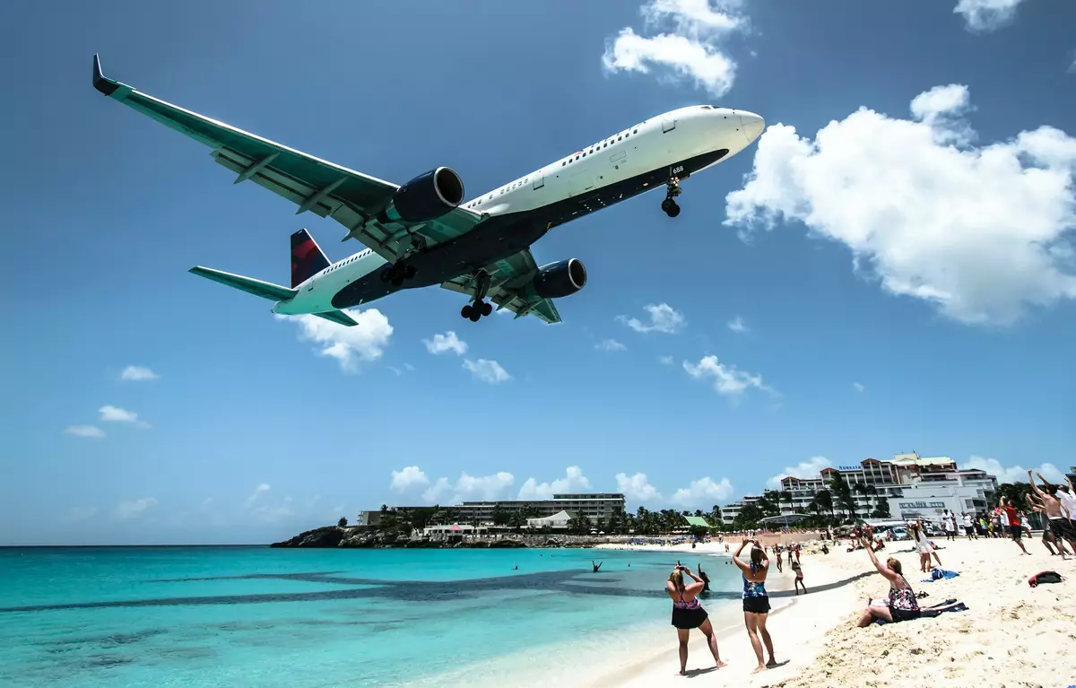 Airport in Philipsburg
