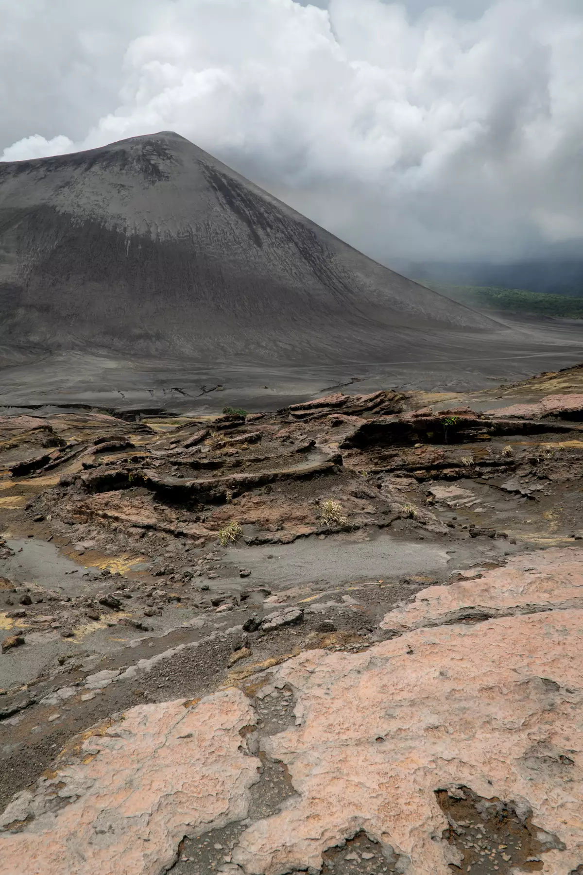Volcano in Tanna Island