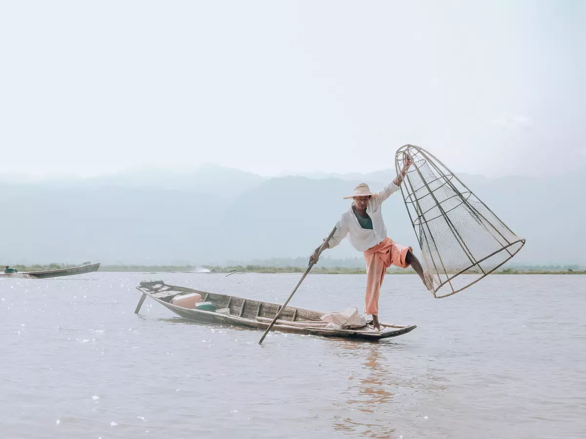 Inle Lake fisherman